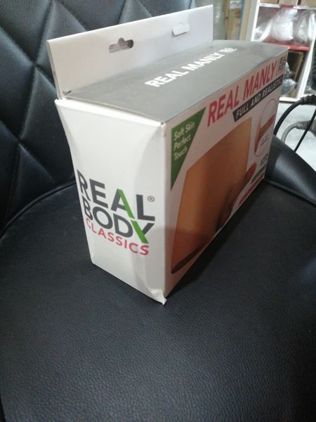 Силіконові трусики з фалоімітатором Real Body Real Manly, L/XL (м'яте паковання!!!) SO9955-R фото