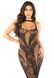 Сукня Leg Avenue Rhinestone Lace and Net Bodycon Dress One Size, Black SX1739 фото 1
