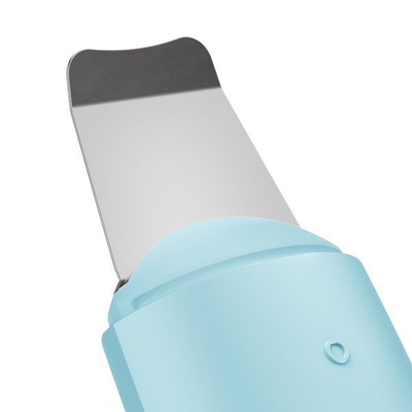 Мікрострумовий скрабер для шкіри та усунення чорних точок GESKE MicroCurrent Skin Scrubber&Blackhead Remover 9в1 turquoise HB0147 фото