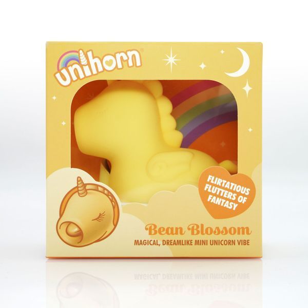Вібратор-єдиноріжка Unihorn &ndash; Bean Blossom, пульсівний язичок SX2856 фото