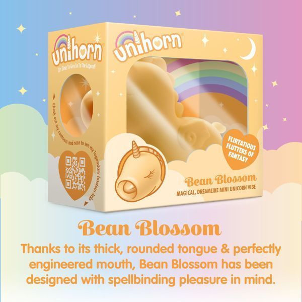 Вібратор-єдиноріжка Unihorn &ndash; Bean Blossom, пульсівний язичок SX2856 фото