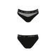 Трусики з прозорою вставкою Passion PS006 PANTIES S, black SO4233 фото 5