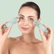 Подвійний масажер для очей GESKE Cool&Warm Duo Eye Massager 7в1 green HB0321 фото 4