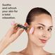 Ролер-масажер для обличчя та тіла з рожевим кварцом GESKE SmartAppGuided Rose Quartz Face & Body Roller 5in1 gray HB0655 фото 4