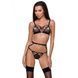 Бюстгальтер-стрепи Passion Exclusive MEGGY BRA L/XL, black PS27704 фото 1