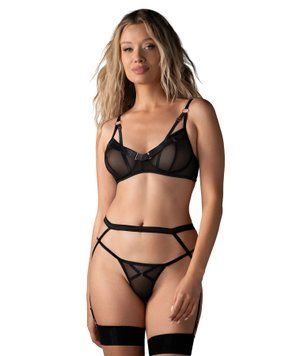 Комплект Obsessive Euridia 3-pcs set XL/2XL SX3588 фото