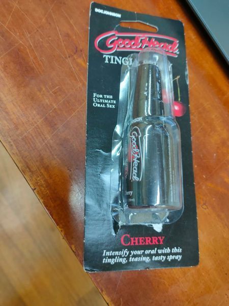 Спрей для мінету Doc Johnson GoodHead Tingle Spray - Sweet Cherry (29 мл) (пошкоджене паковання!!!) SO3494-R фото