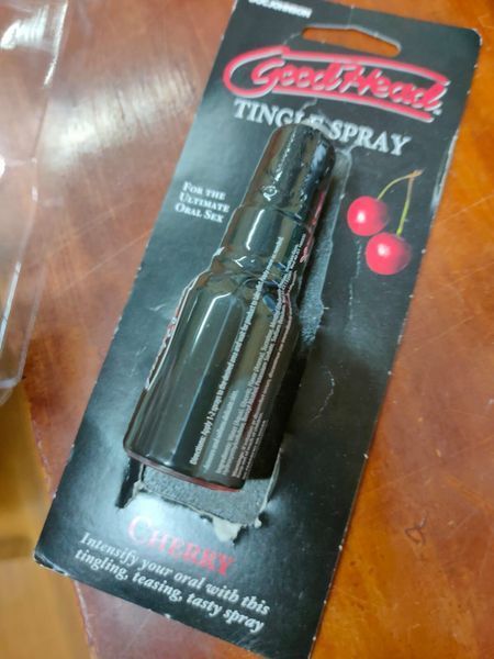 Спрей для мінету Doc Johnson GoodHead Tingle Spray - Sweet Cherry (29 мл) (пошкоджене паковання!!!) SO3494-R фото