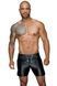 Чоловічі шорти з мокрим ефектом Noir Handmade H061 Powerwetlook shorts, S SX0103 фото 1