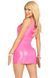 Вінілова мінісукня Leg Avenue Pink vinyl mini dress S, рожева SO9188 фото 2