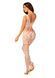 Сітчастий бодістокінг з імітацією топа та шортів Obsessive Bodystocking G330 XL/XXL, white, з доступом SO7696 фото 4