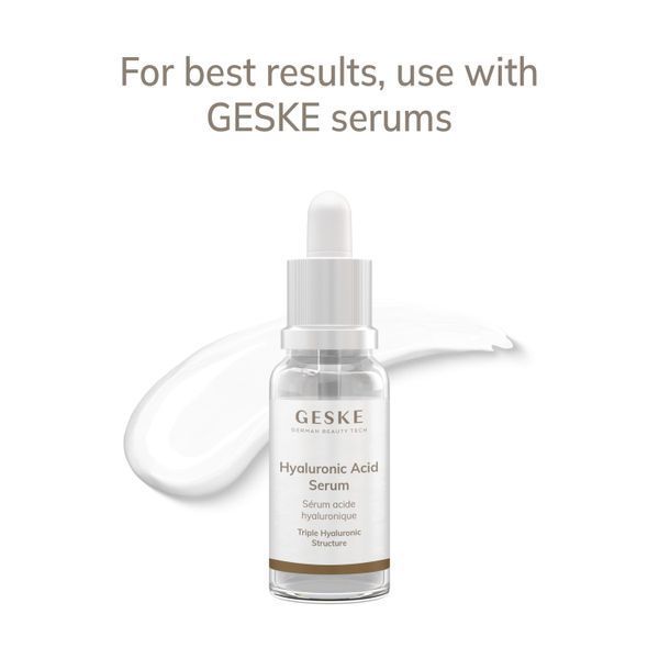 Ролер-масажер для обличчя та тіла з рожевим кварцом GESKE SmartAppGuided Rose Quartz Face & Body Roller 5in1 starlight HB0656 фото