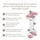 Ролер-масажер для обличчя та тіла з рожевим кварцом GESKE SmartAppGuided Rose Quartz Face & Body Roller 5in1 starlight HB0656 фото 7