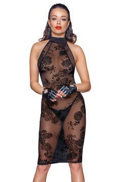 Сукня Noir Handmade F240 Midi tulle dress with velvet straps, 3XL SX0144 фото