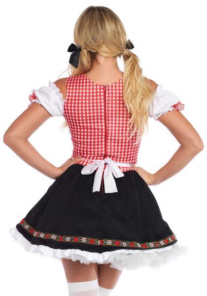 Баварський костюм &laquo;Октоберфест&raquo; Leg Avenue Beer Garden Babe M SO7999 фото
