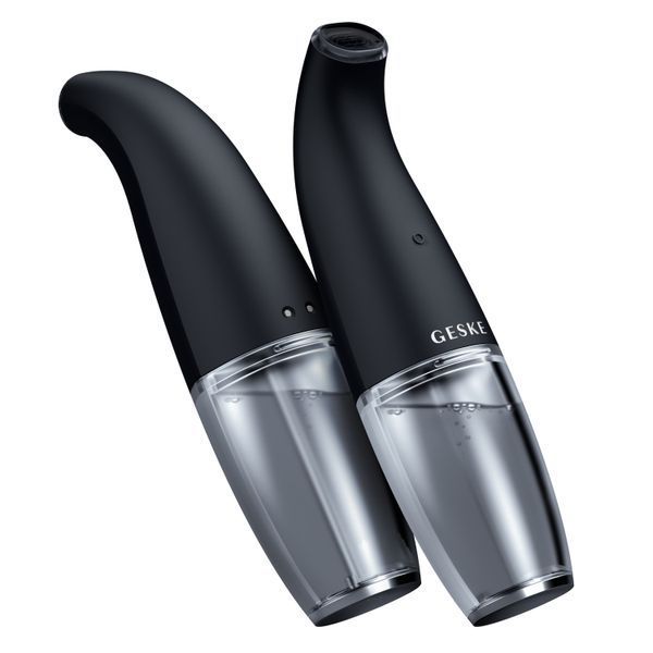 Очищуючий засіб для обличчя GESKE Aqua-Stream Face Cleanser 8в1 black HB0396 фото