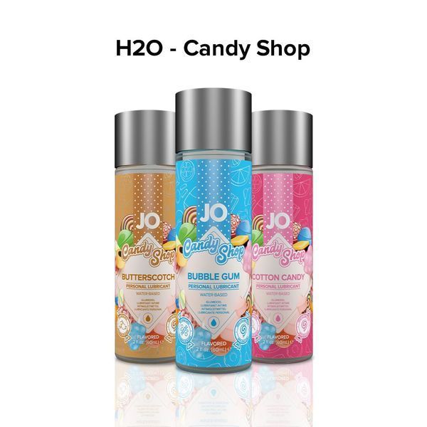 Лубрикант на водній основі JO H2O &mdash; Candy Shop &mdash; Cotton Candy (60 мл) без цукру та парабенів SO2618 фото