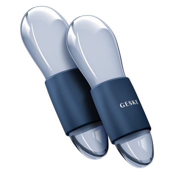 Подвійний масажер для очей GESKE Cool&Warm Duo Eye Massager 7в1 midnight HB0323 фото