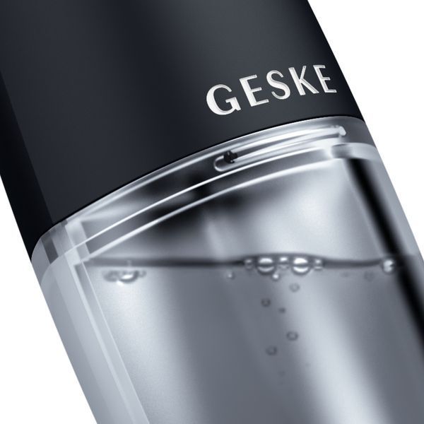 Очищуючий засіб для обличчя GESKE Aqua-Stream Face Cleanser 8в1 black HB0396 фото