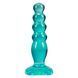 Дилдо Doc Johnson Crystal Jellies - Anal Delight - 5 Inch - Teal SX4437 фото 1