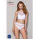 Трусики з прозорою вставкою Passion PS006 PANTIES L, white SO4235 фото 3