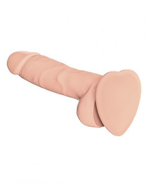 Реалістичний фалоімітатор Strap-On-Me SOFT REALISTIC DILDO Vanilla - Size M SO4521 фото