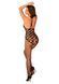 Сітчастий бодістокінг з імітацією боді Obsessive Bodystocking G332 S/M/L, black, з доступом SO7698 фото 4