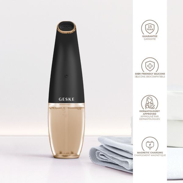 Очищуючий засіб для обличчя GESKE Aqua-Stream Face Cleanser 8в1 gray HB0397 фото