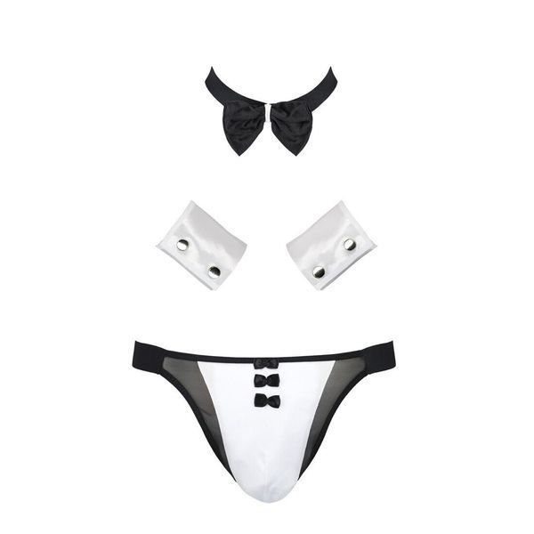 Комплект еротичної чоловічої білизни Passion 036 ALFRED L/XL Black (м'ята упаковка!!!) SO7579-R фото