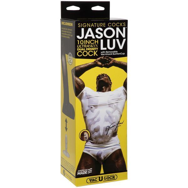 Фалоімітатор Doc Johnson Jason Luv 10 Inch Cock, зі зліпка пеніса, Vac-U-Lock, діаметр 5,1 см SO9855 фото