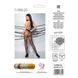 Колготки з відкритим доступом, контрастна лінія Passion TIOPEN 010 3/4 (20 den), black SO5806 фото 6