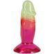 Фалоімітатор Doc Johnson Crystal Jellies - 4.5 Inch Classic Dong - Rainbow SX4488 фото 2