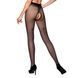 Колготки з відкритим доступом, контрастна лінія Passion TIOPEN 010 3/4 (20 den), black SO5806 фото 2