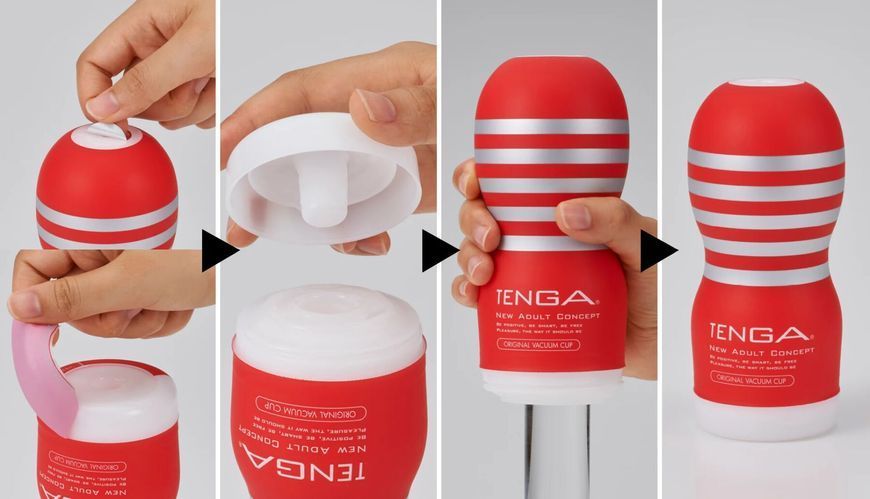 Мастурбатор VACUUM TENGA CUP, сумісний з насадками Tenga Vacuum Controller I та II, Tenga VACUUM MAX SX2462 фото