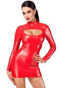 Сукня Noir Handmade F367 Bombshell Bodycon Dress Red XL SX4092 фото
