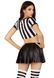 Костюм рефері Leg Avenue Time Out Referee S, кроп-топ спідниця свисток SO9191 фото 2