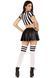 Костюм рефері Leg Avenue Time Out Referee S, кроп-топ спідниця свисток SO9191 фото 6