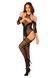 Нейлоновий бодістокінг з імітацією панчіх Obsessive Bodystocking G333 S/M/L, black, з доступом SO7699 фото 3