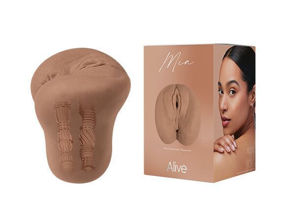 Мастурбатор Alive Mia Super Realistic Masturbator XL Caramel SX1707 фото