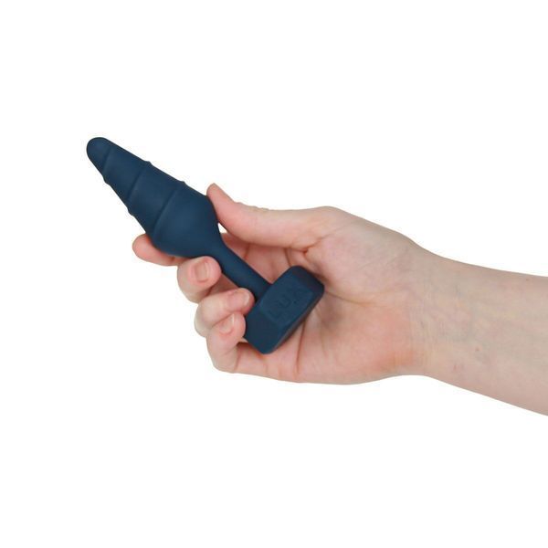 Анальна пробка Lux Active Twist Plug Small Blue (м'яте паковання!!!) SX3926-R фото