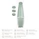 Очищуючий засіб для обличчя GESKE Aqua-Stream Face Cleanser 8в1 green HB0398 фото 2