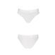 Трусики з прозорою вставкою Passion PS006 PANTIES S, white SO4237 фото 4