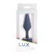 Анальна пробка Lux Active Twist Plug Small Blue (м'яте паковання!!!) SX3926-R фото 7
