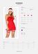 Сорочка Obsessive Kissmas chemise red L/XL SX1157 фото 5