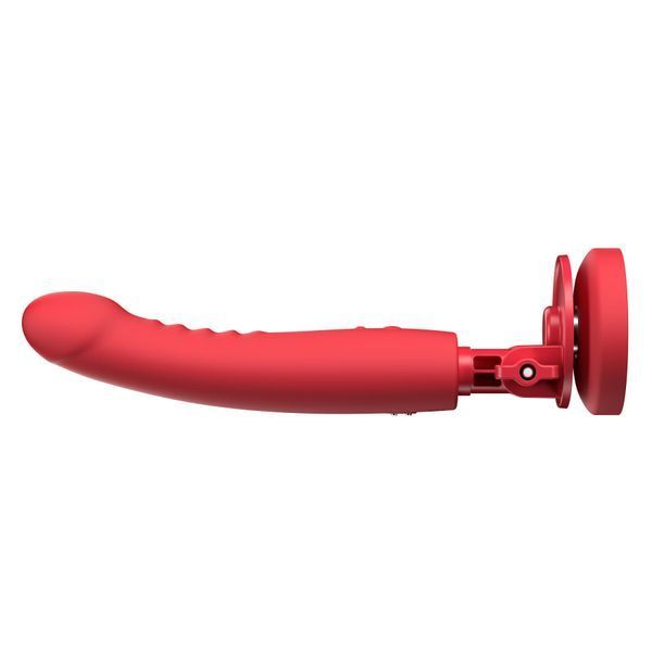 Смарт-міні секс-машина Lovense Mission 2 Vibrating suction cup dildo, 6500 вібрацій/хв, Touch Sense SX1306 фото