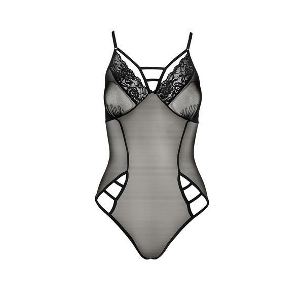 Боді Passion MELANIA BODY XXL/XXXL, black EL16303 фото