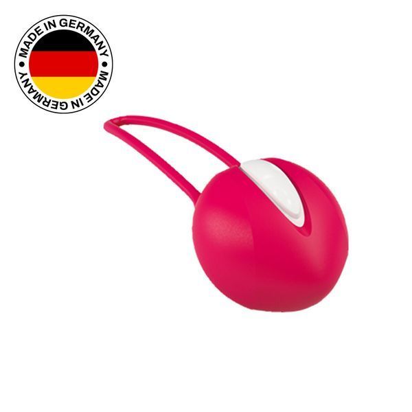 Вагінальна кулька Fun Factory SMARTBALL UNO, червона, одинарна, діаметр 3,6 см SX0958 фото