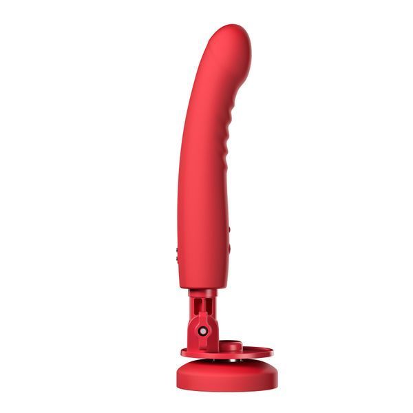 Смарт-міні секс-машина Lovense Mission 2 Vibrating suction cup dildo, 6500 вібрацій/хв, Touch Sense SX1306 фото