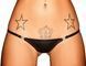 Трусики з мокрим ефектом Noir Handmade P005 Panties S, відкриваються збоку SX0007 фото 4