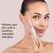 Ручка-масажер для обличчя з рожевим кварцом GESKE SmartAppGuided Rose Quartz & Depuffing Pen 6in1 starlight HB0660 фото 4